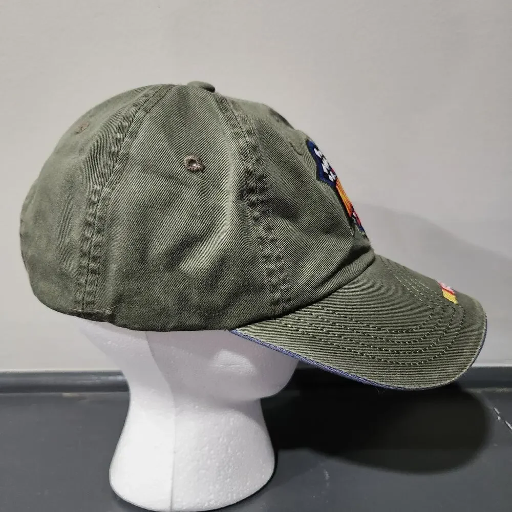 VTG 90s NASCAR Racing Cafe Las Vegas American‎ Needle Strapback Hat Cap Racecar
